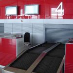 check-in conveyor shutters