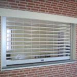 Transparent front vision shutters