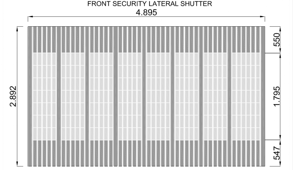 Shutters manufacturing