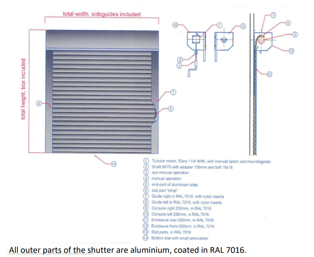 shutters system
